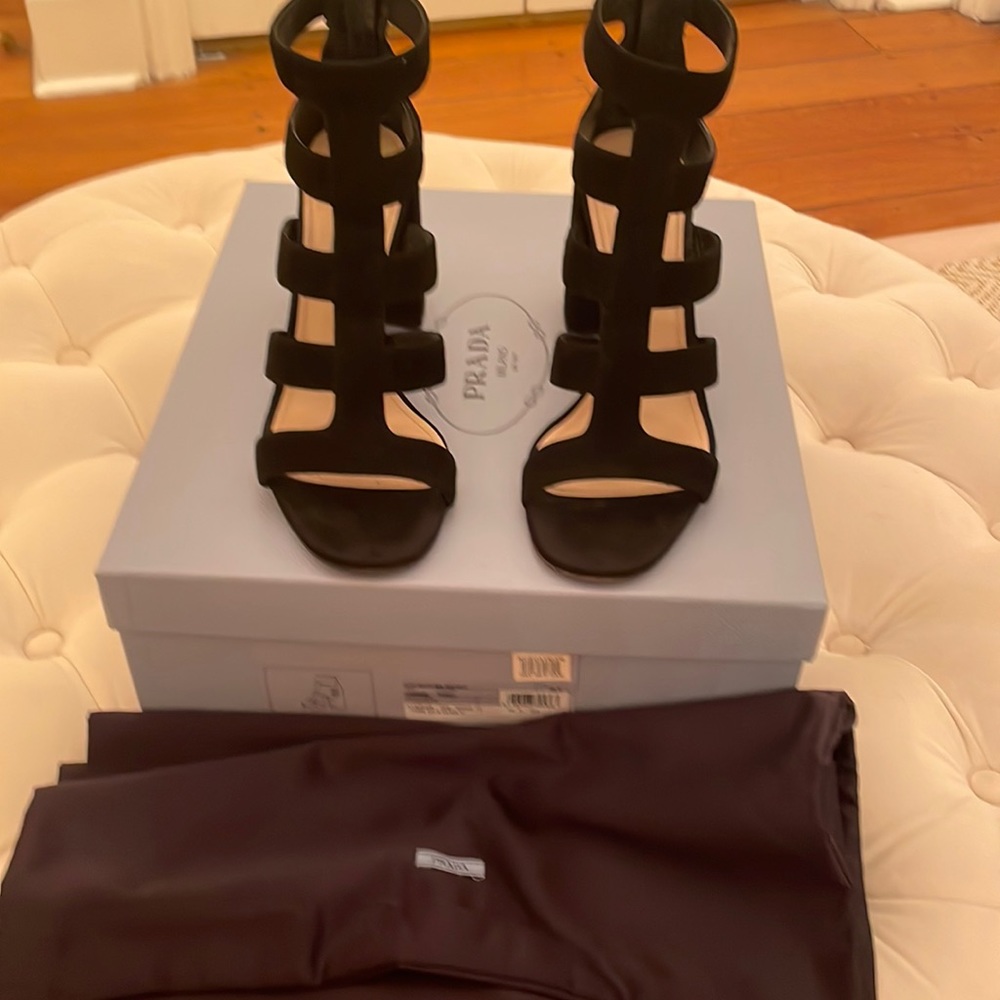 PRADA cage sandal